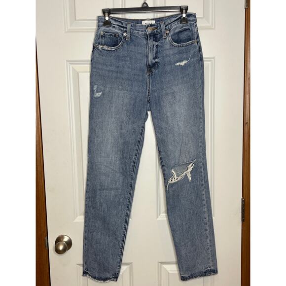 Pistola Presley High Rise Distressed Blue‎ Jeans Size 25 - Picture 2 of 7